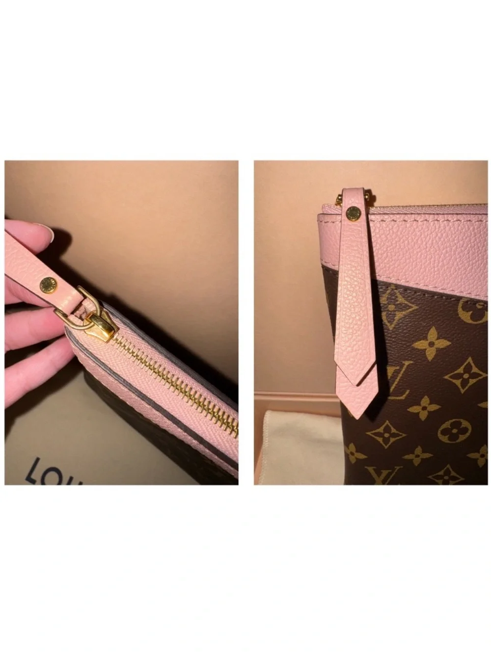 Louis Vuitton soft zip poshmark